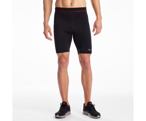 Tenis Saucony Bell Lap Short Hombre Pantalones cortos Ropa Negras México MX-593-XH